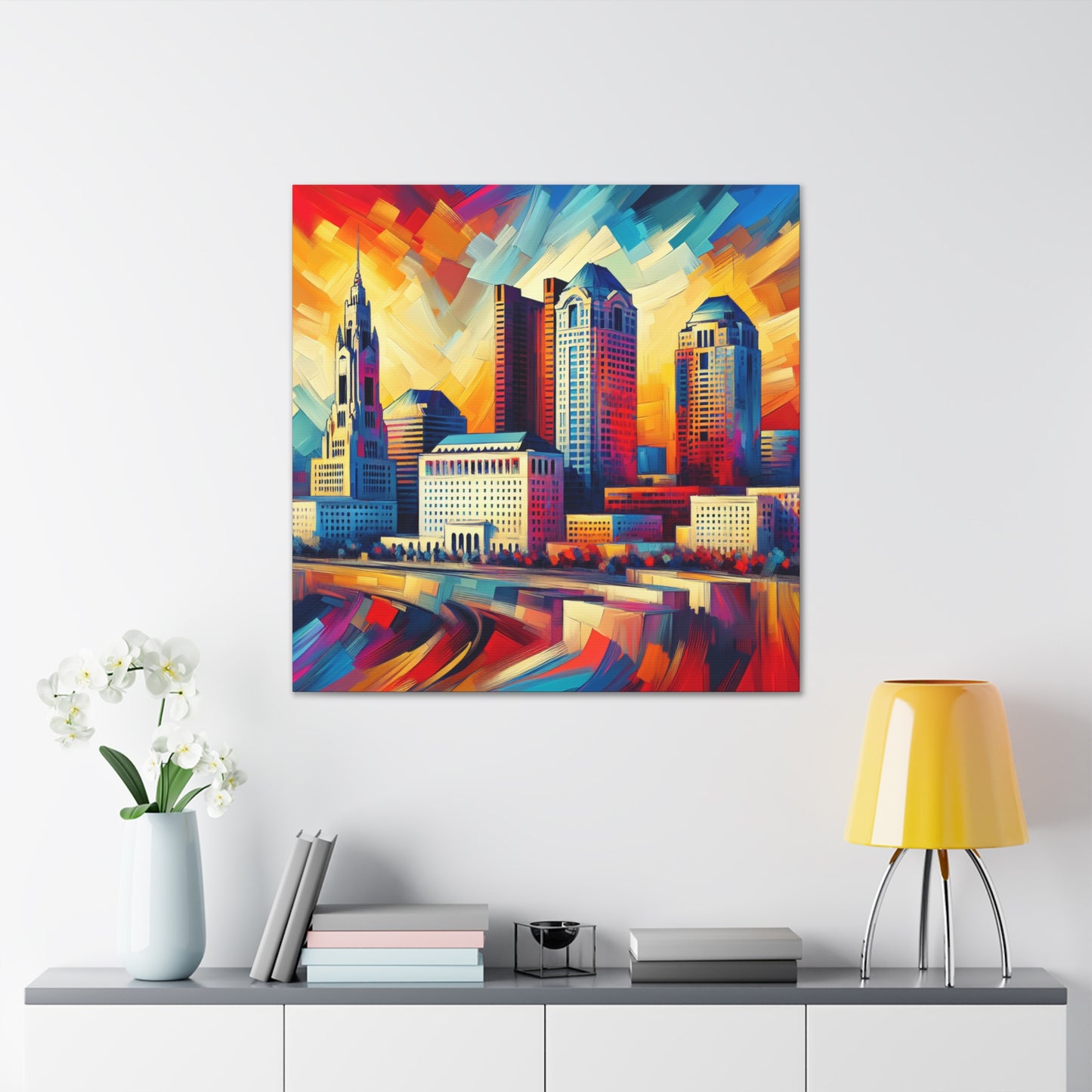 Pulsating Columbus Vortex - Canvas