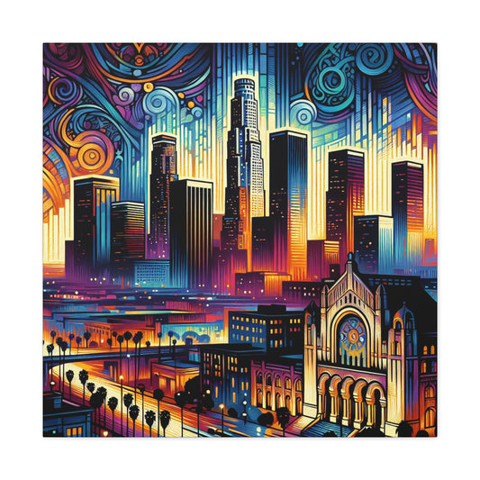 "Ethereal L.A. Awakening" - Canvas