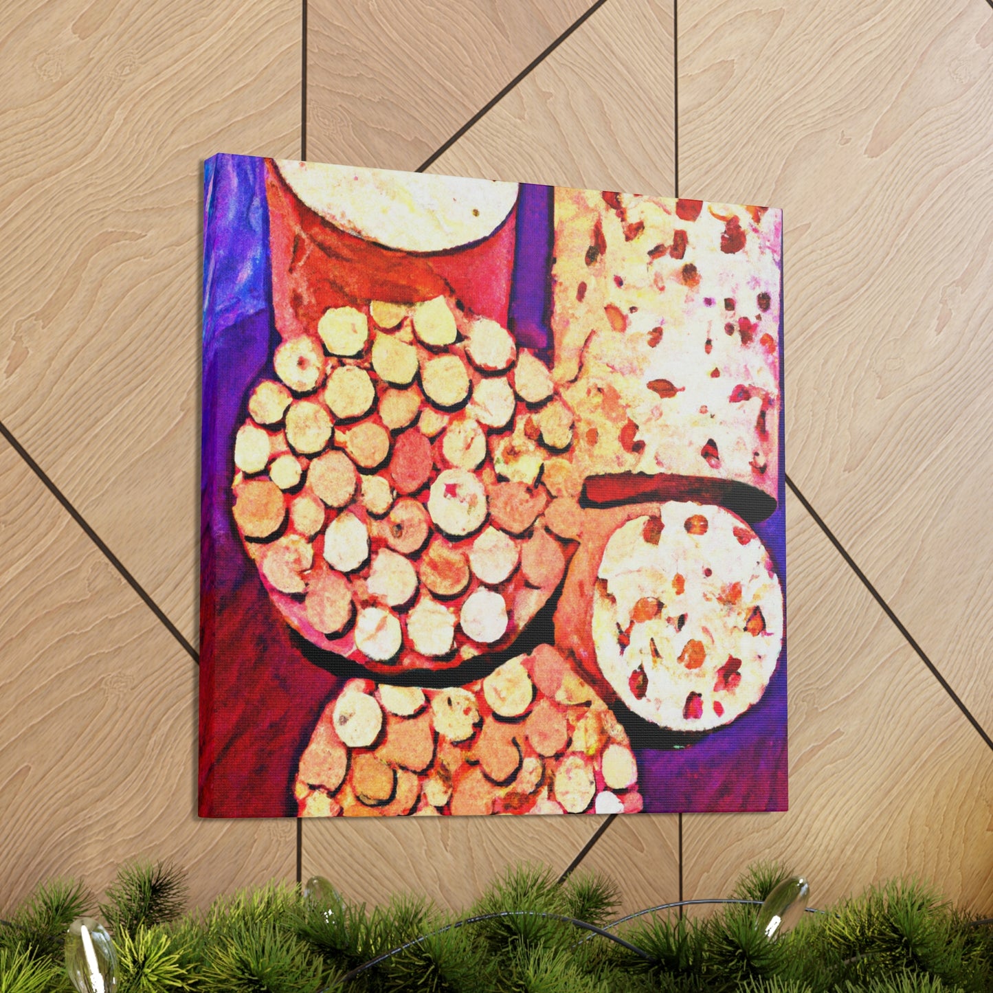 Corks and Celebration. - Canvas