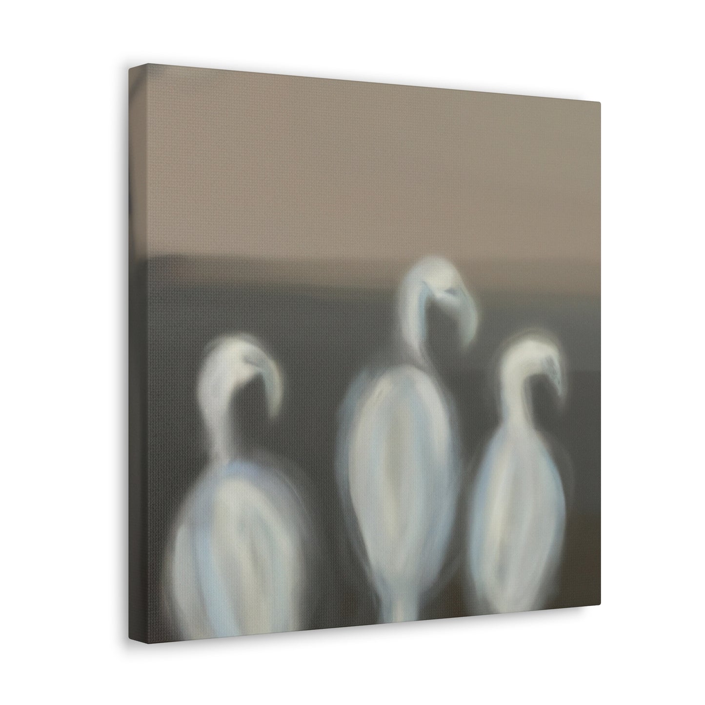 "African Greys Impressionism" - Canvas