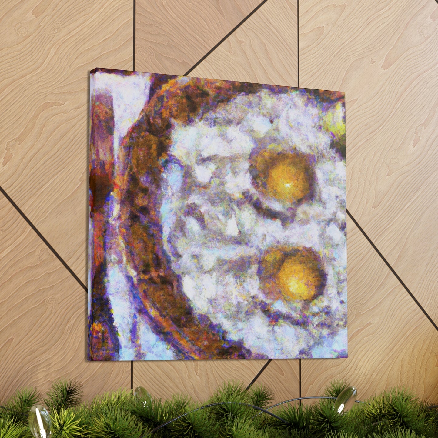 "Eggs in Post-Impressionism" - Canvas