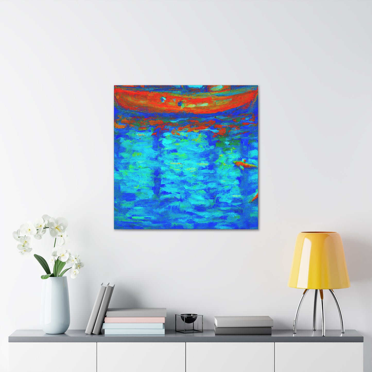 "Bass in Impressionism" - Canvas