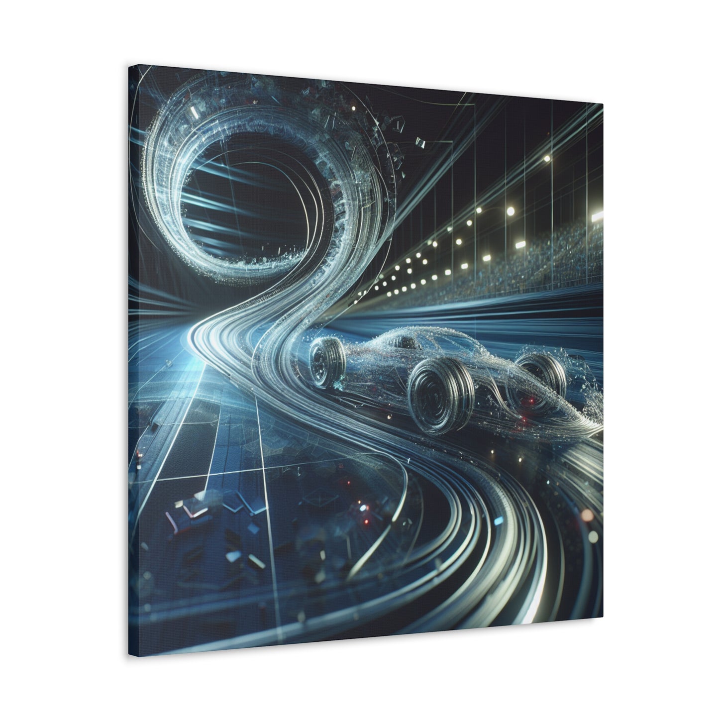 "Unbounded Speed Formations" - Canvas