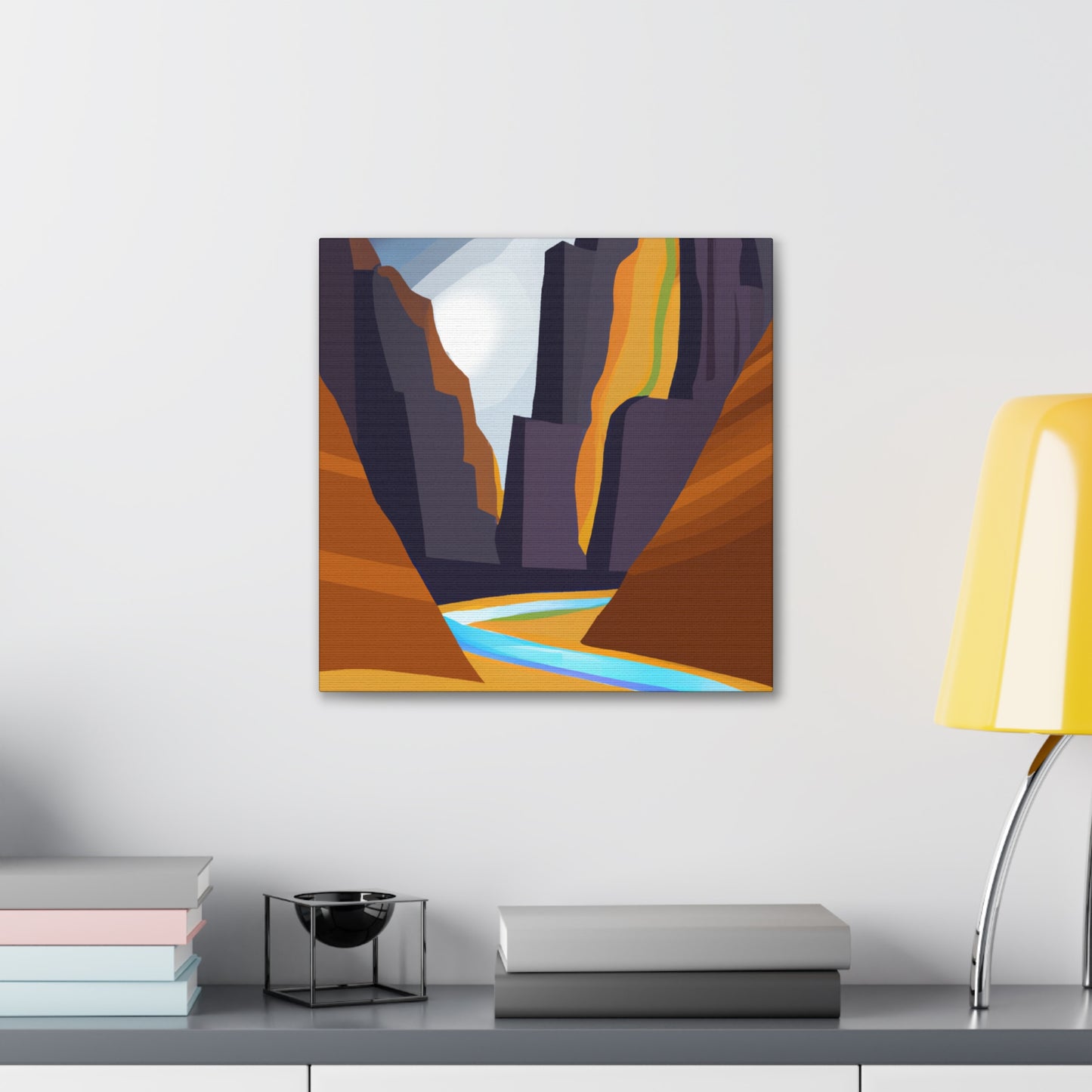 "Canyon of Radiant Light" - Canvas