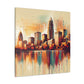 "Vibrant Urban Southern Melody" - Canvas