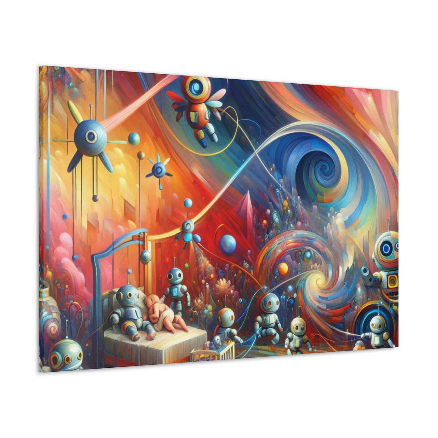 Mechanical Cosmos Odyssey - Canvas