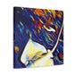 Stingray in Abstraction - Canvas