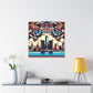 "Enchanting Detroit Reverie" - Canvas