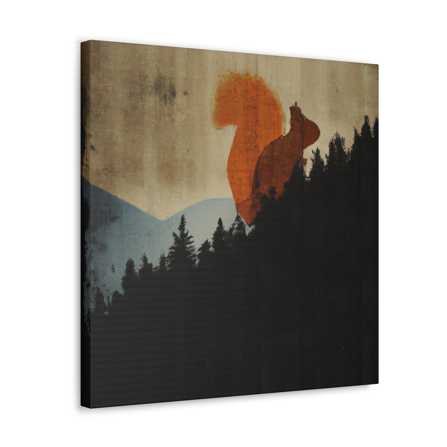 Squirrel Minimalism Dream - Canvas