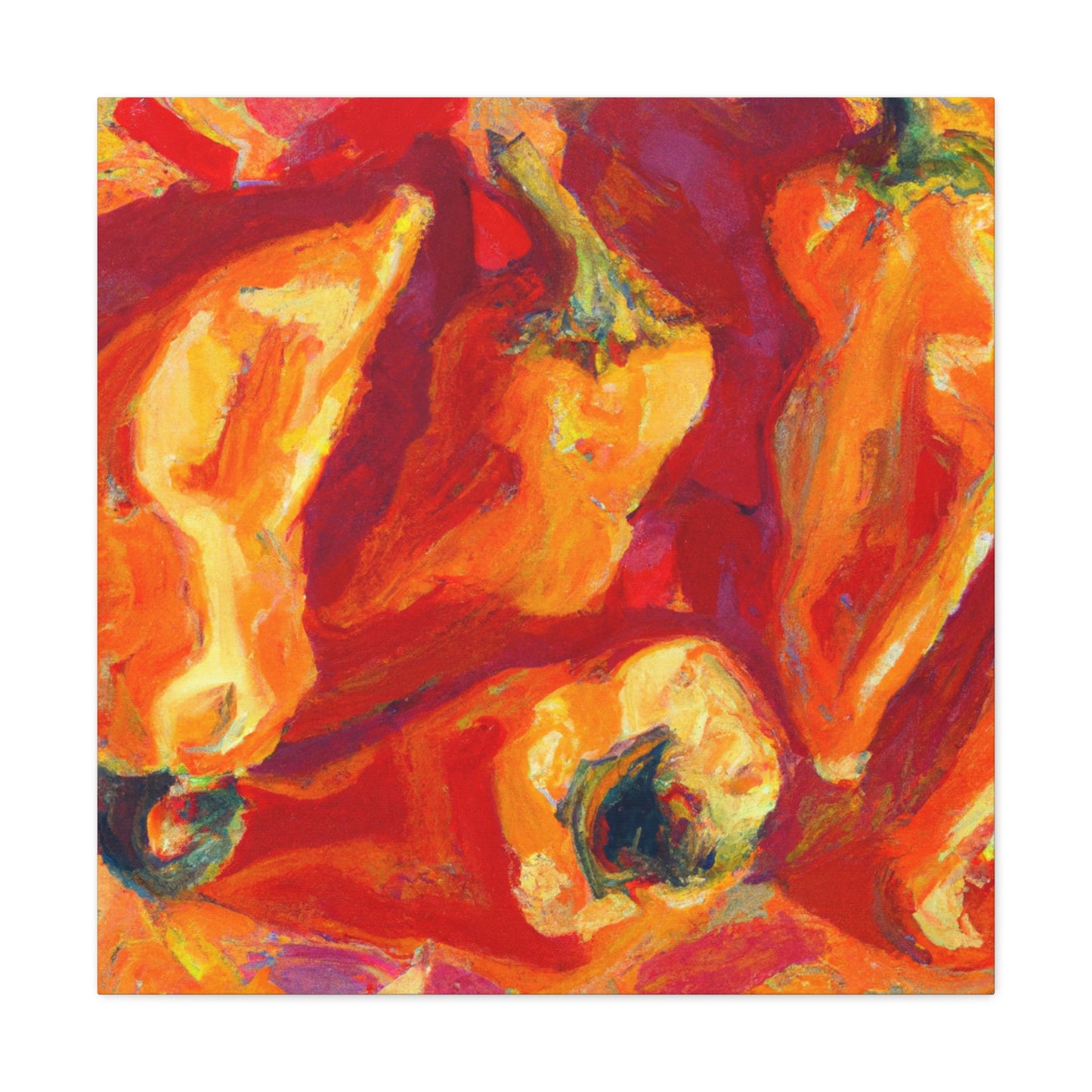 "Peppers in Neoclassicism" - Canvas