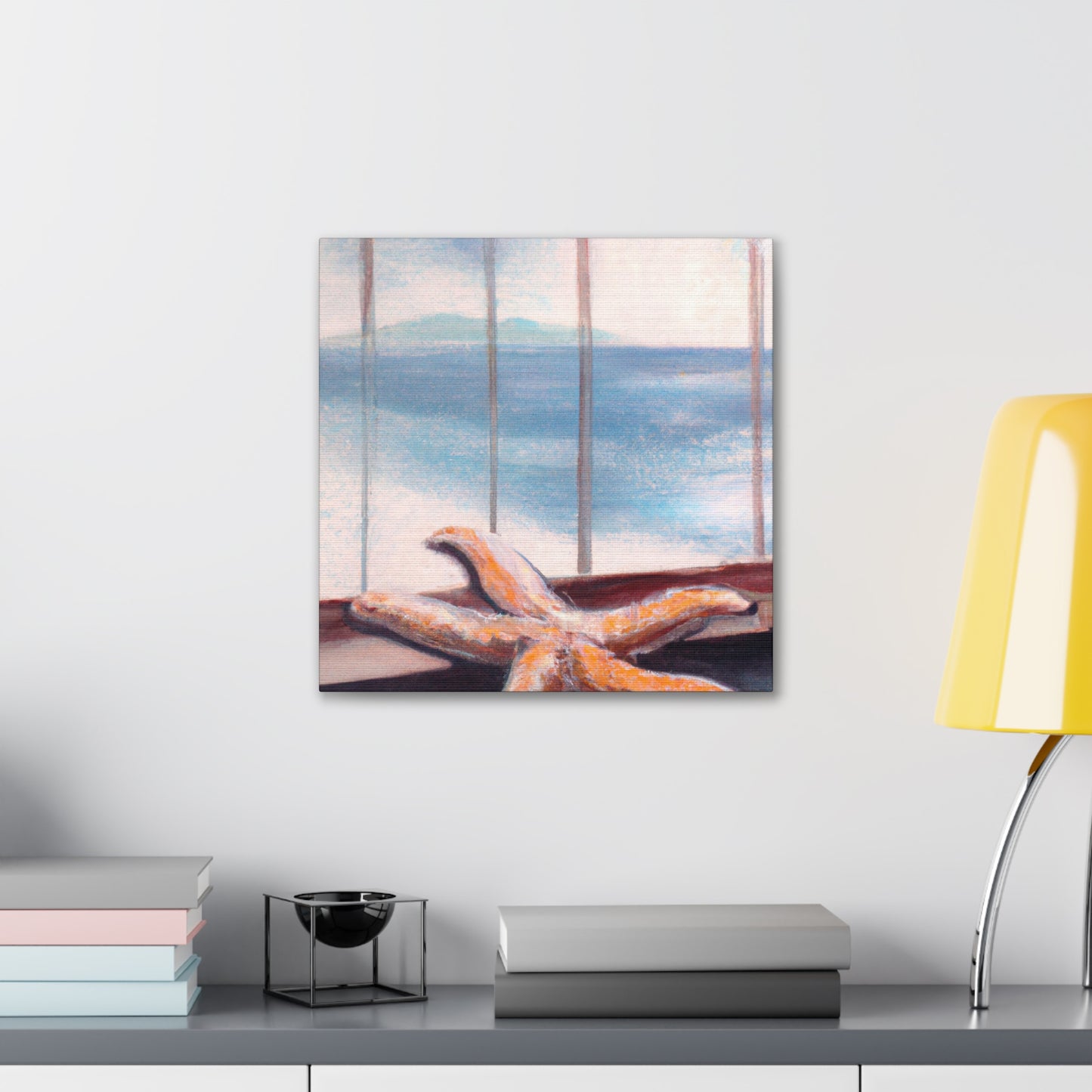 "Starfish, Seeking Horizon" - Canvas