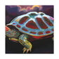 "Turtle on a Shell" - Canvas