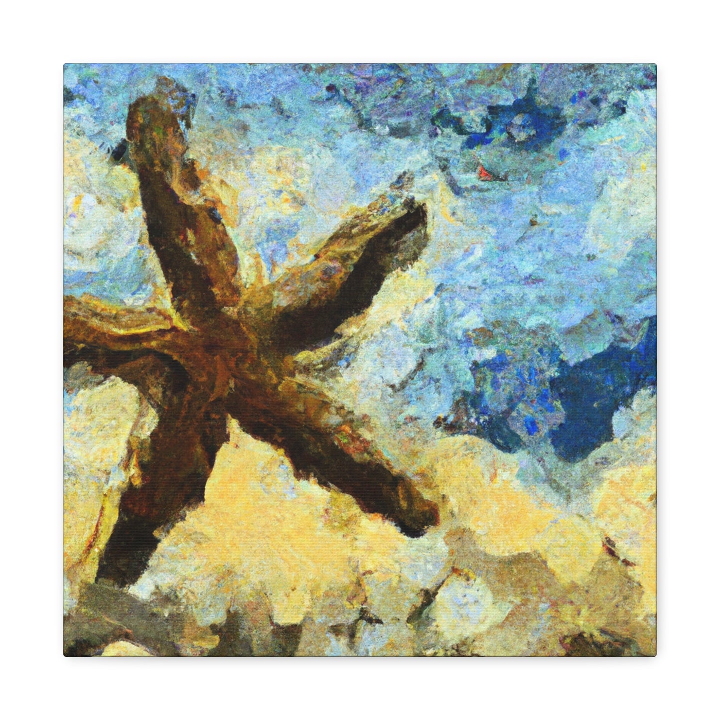 "Starfish at Nightfall" - Canvas