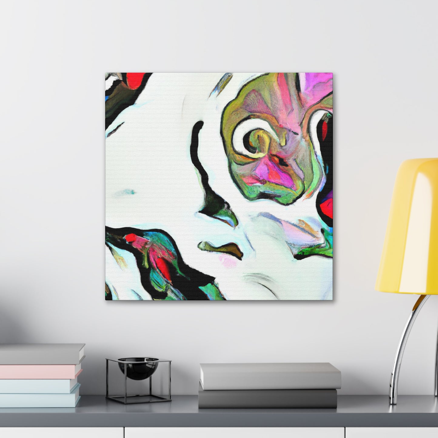 "Guppy's Abstraction Dream" - Canvas