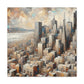 Foggy City Gravitation - Canvas