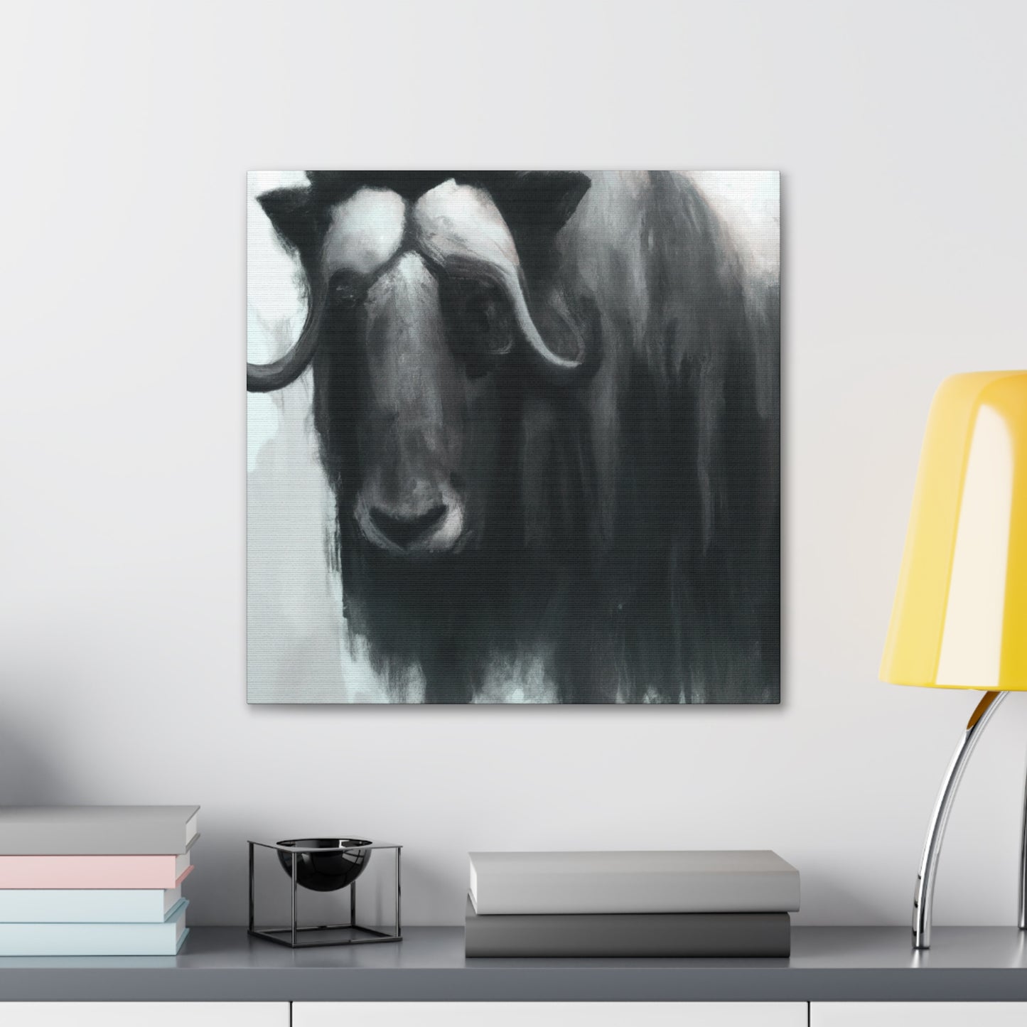 Musk Ox Triumphant - Canvas