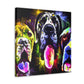 "Majestic Great Dane Portrait" - Canvas