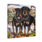 "Feral Rottweiler Vision" - Canvas