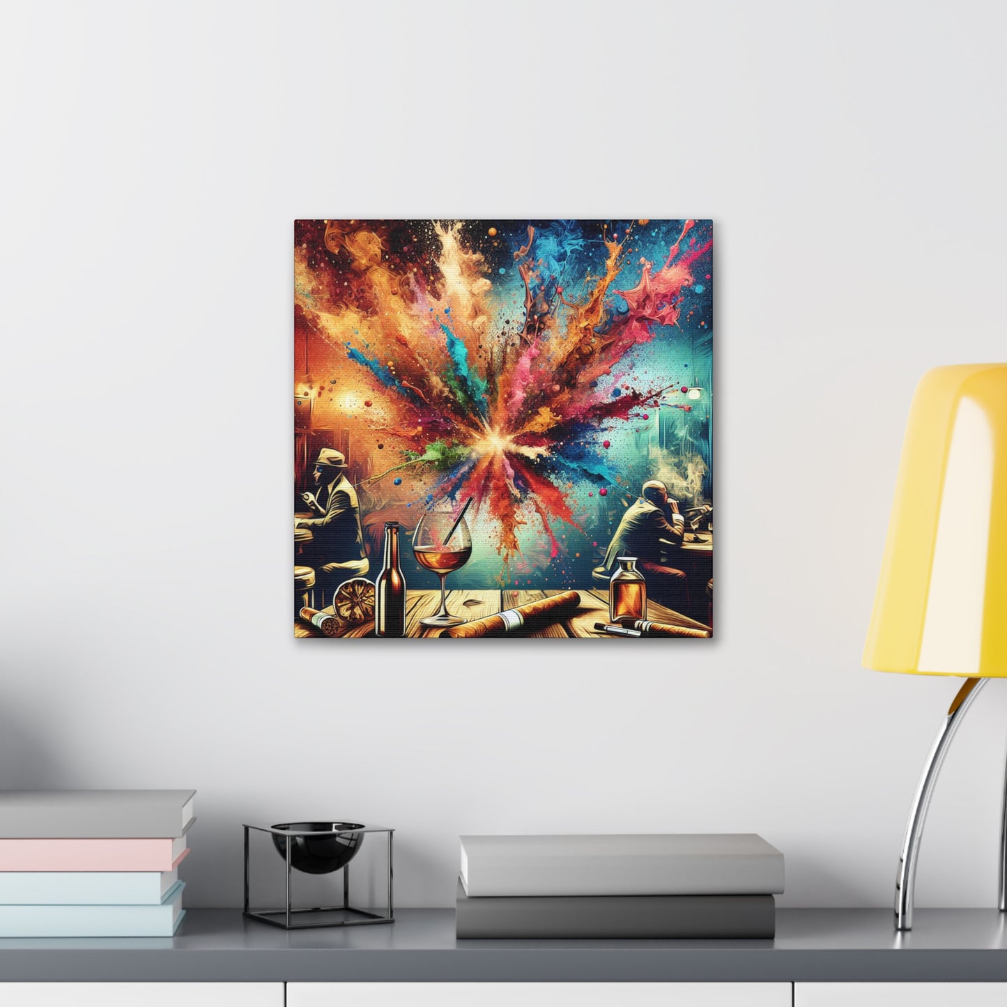 Lively Lounge Lights - Canvas