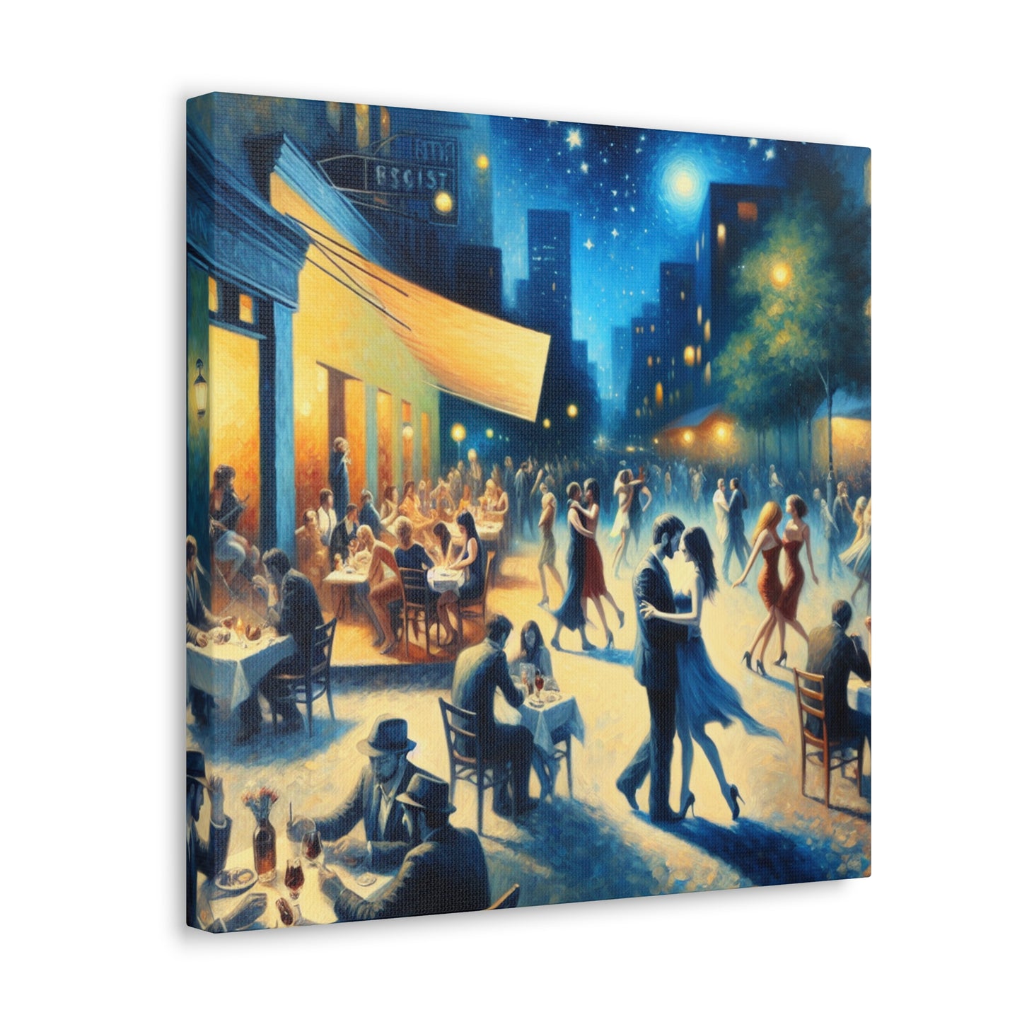 Elegant Evening Out - Canvas