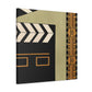 Starry Movie Clapboard - Canvas