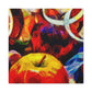 "Apples in Abstraction" - Canvas