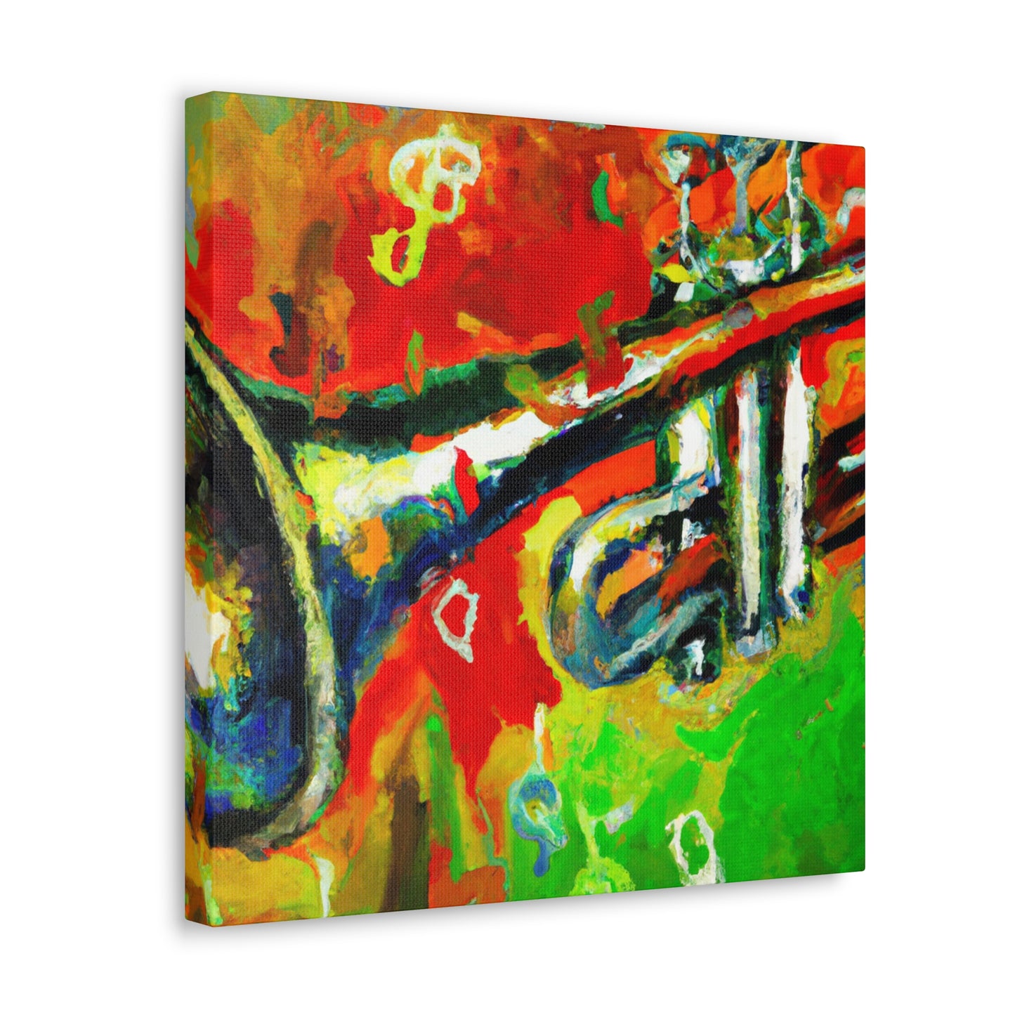 Trumpeted Radiance Bliss - Canvas