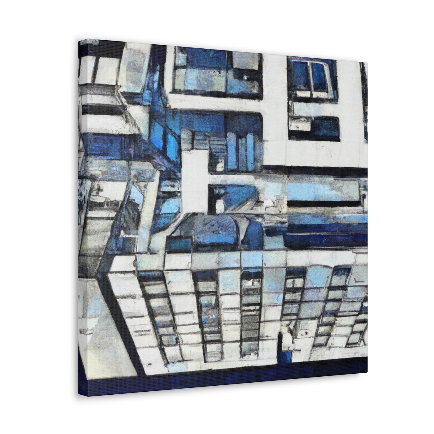 Brutalist Urban Wilderness - Canvas