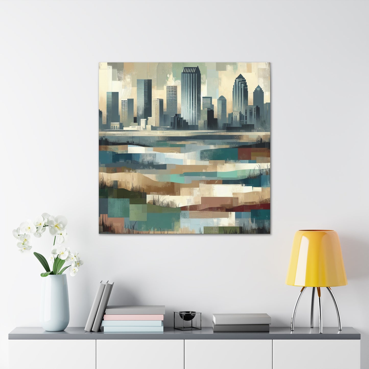 "Vibrant Tampa Dreams" - Canvas