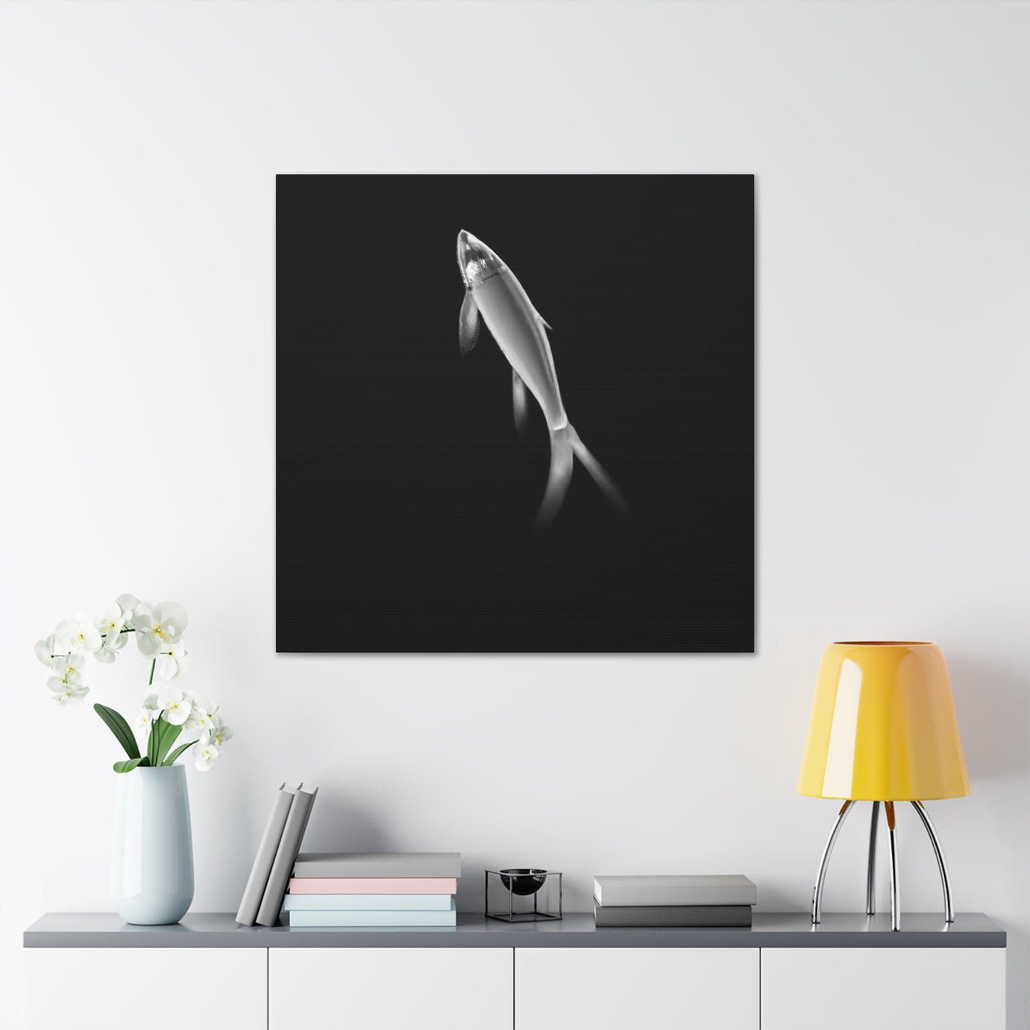 "Swordtail Simplicity Emblem" - Canvas