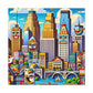 Cityscape Symphony Minneapolis - Canvas