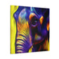 "Indian Elephant Majesty" - Canvas