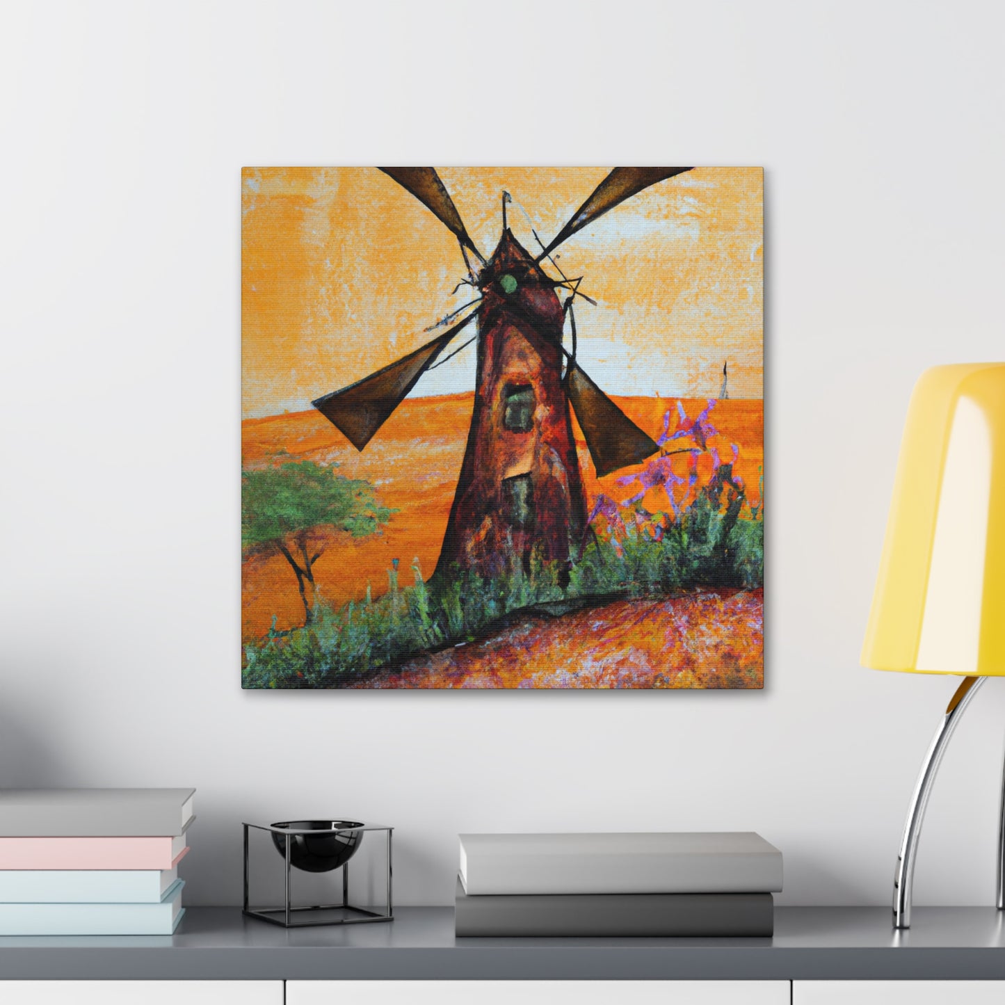 "Windmill: Dreamscape" - Canvas