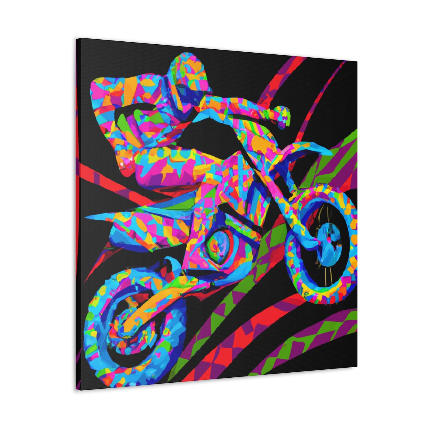 Motocross Roaring Twenties - Canvas