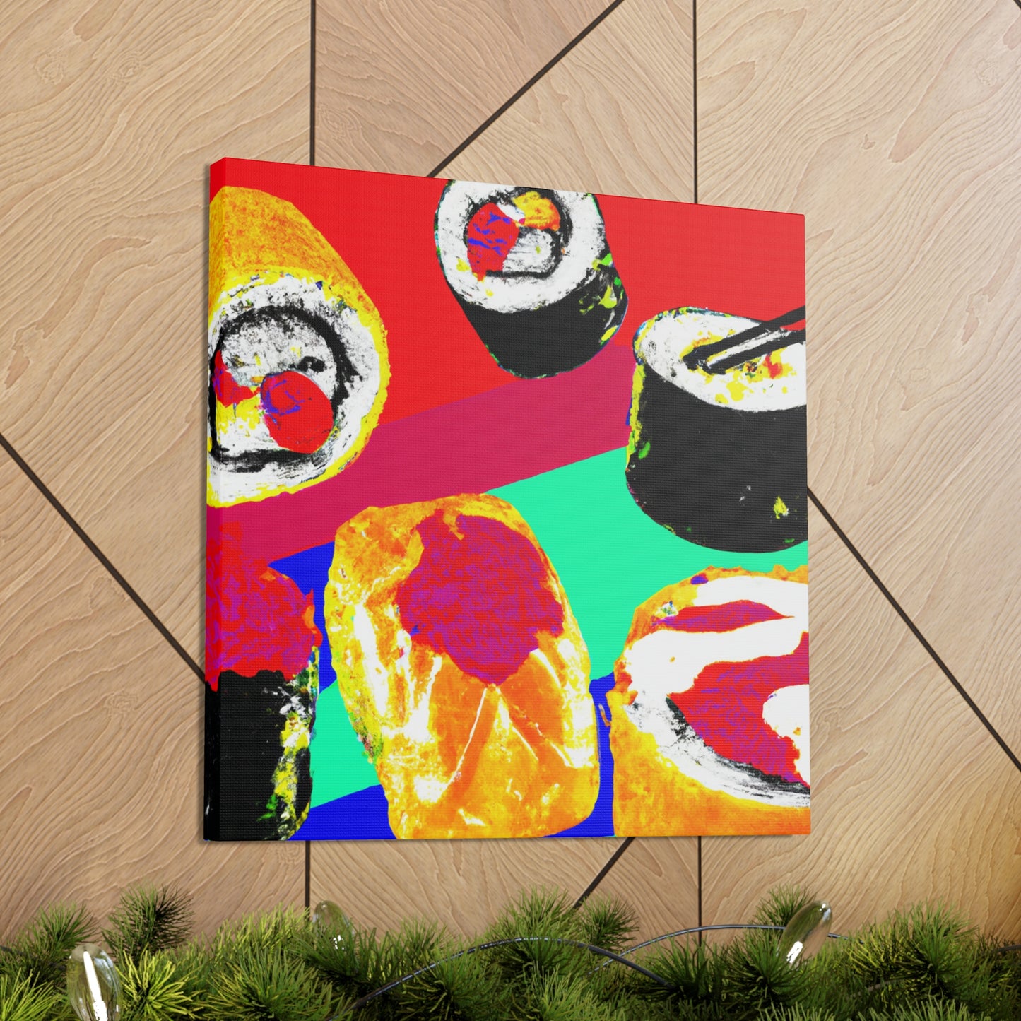 Sushi Pop Dreams. - Canvas