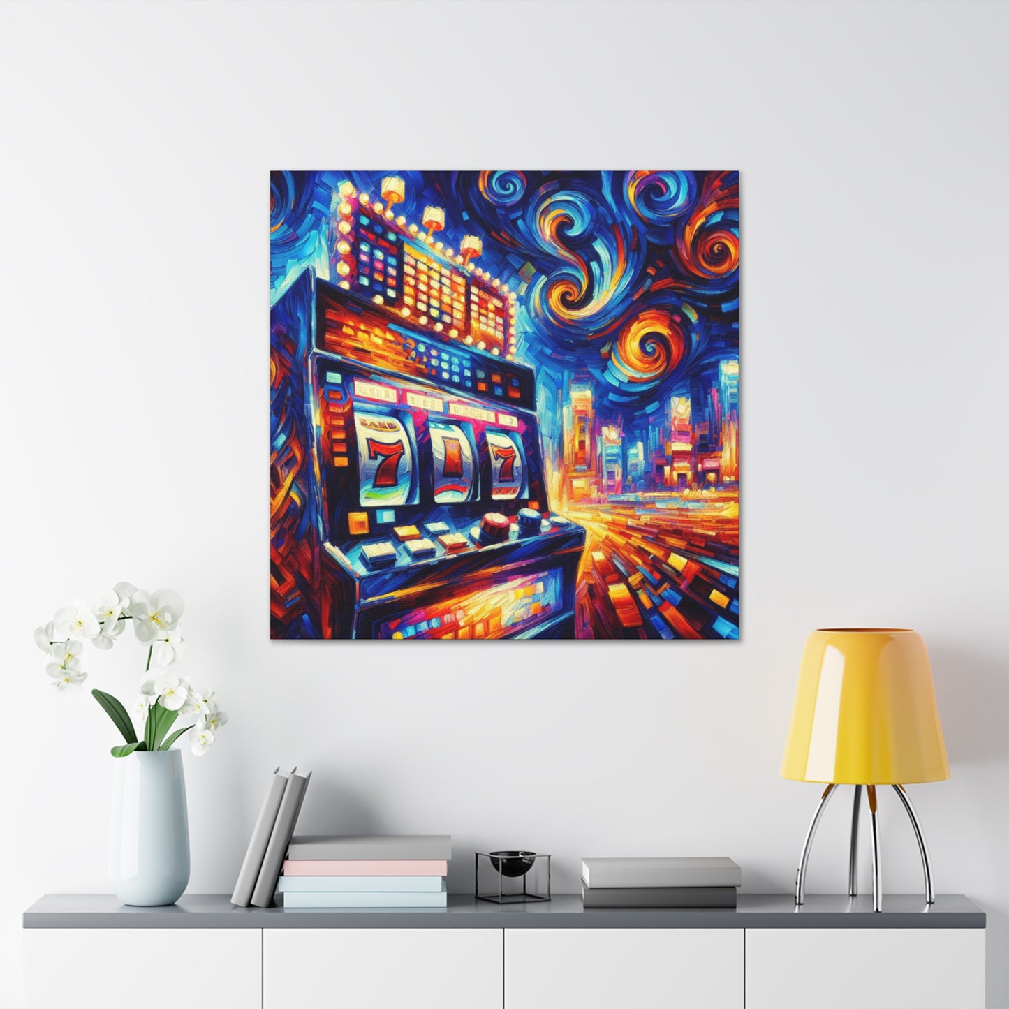 "Gambling Flux" - Canvas