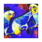 Budgies in Dreamland - Canvas