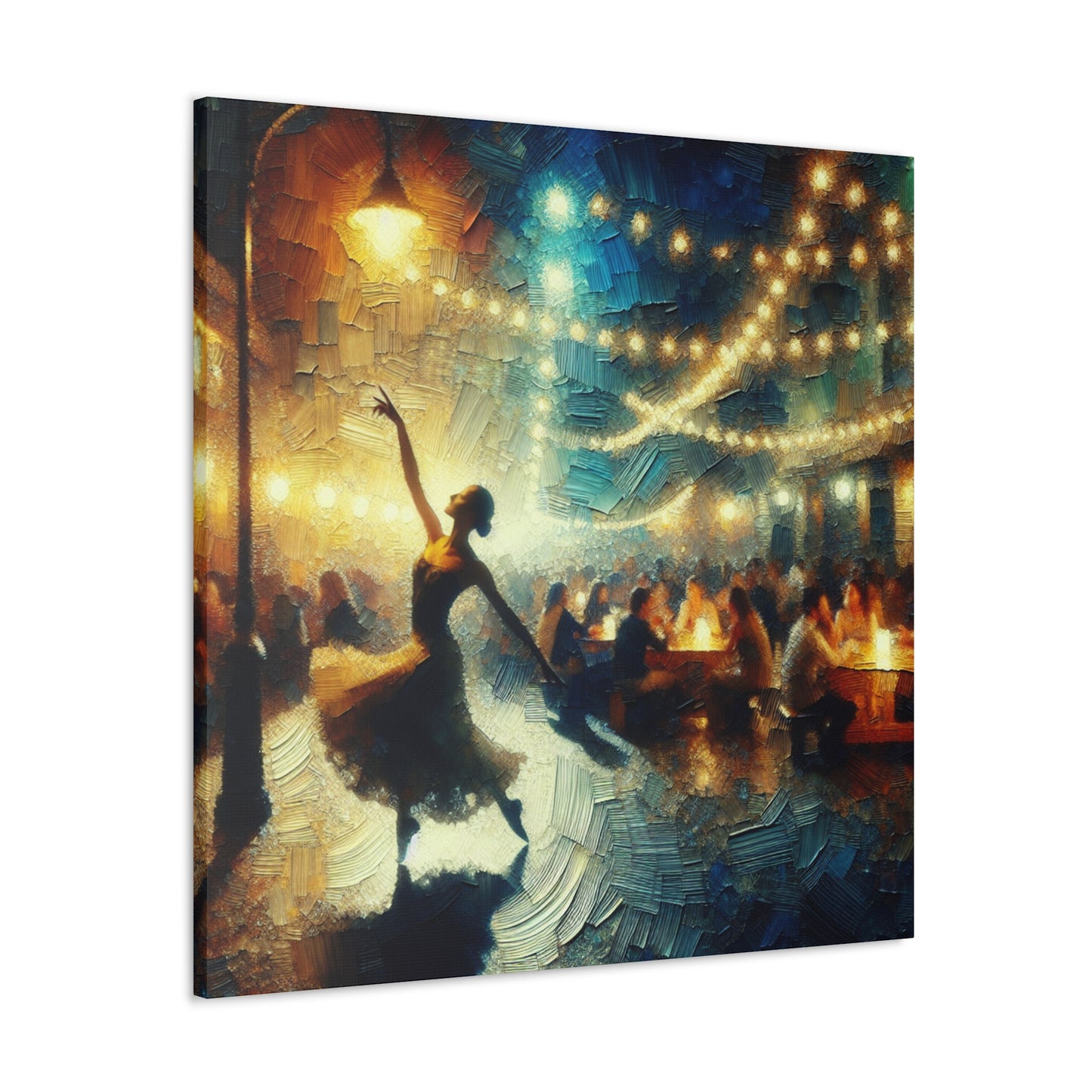 Graceful Rhythmic Elegance Unleashed - Canvas