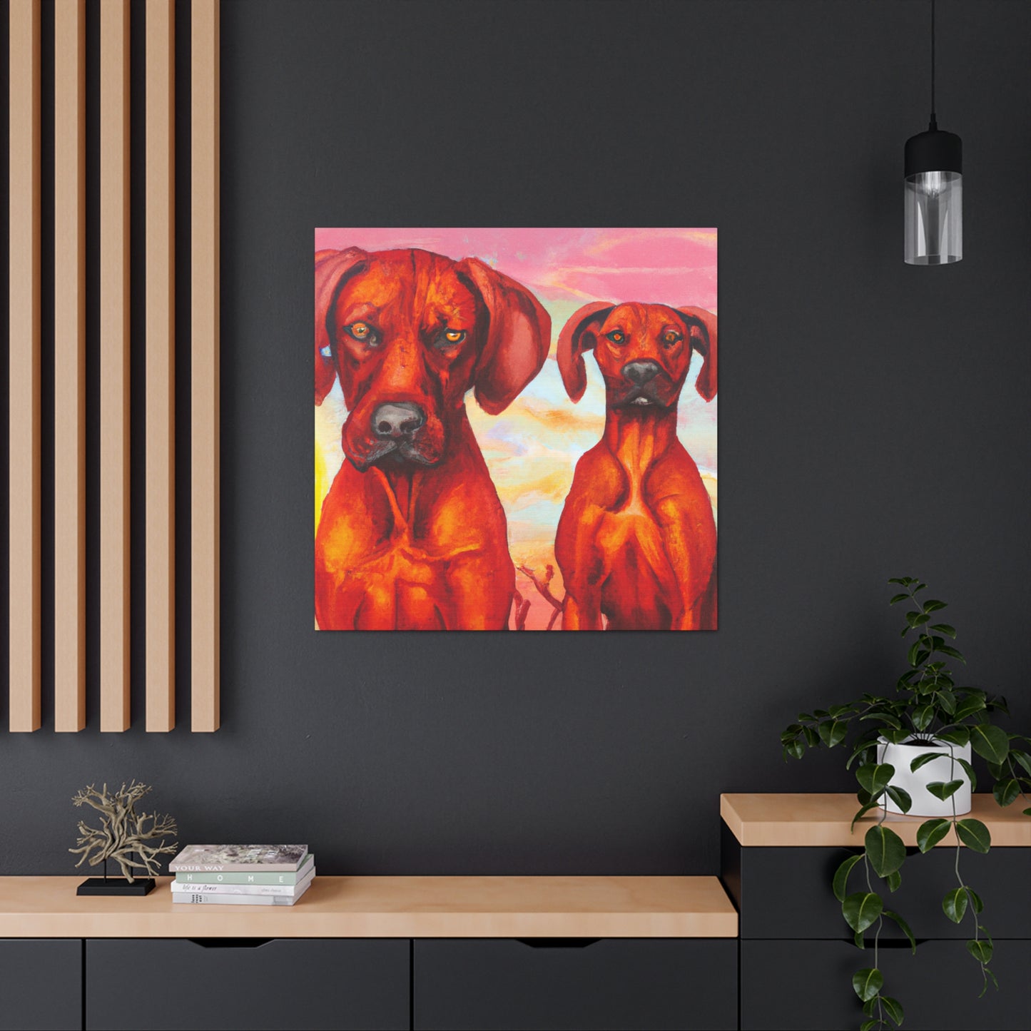 "Ridgeback In Dreamworld" - Canvas