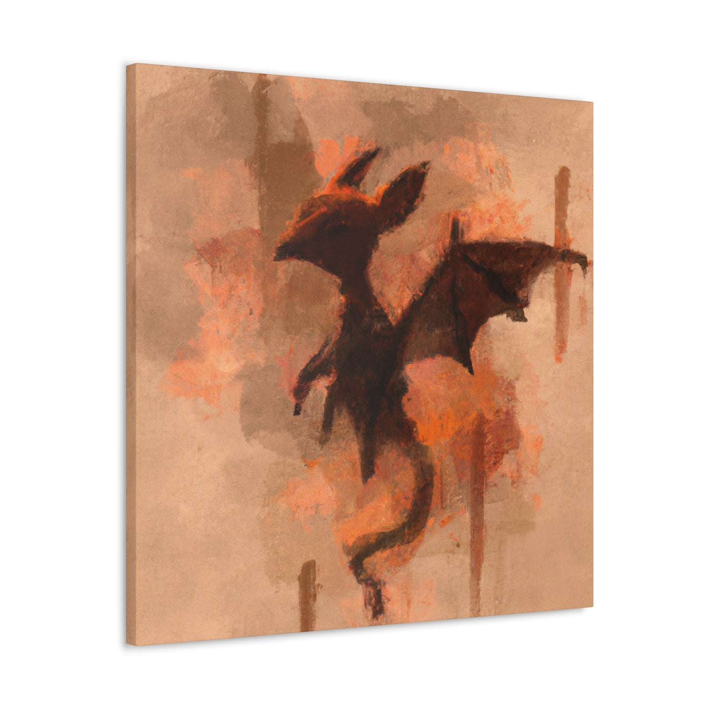 "Indian Flying Fox Dream" - Canvas