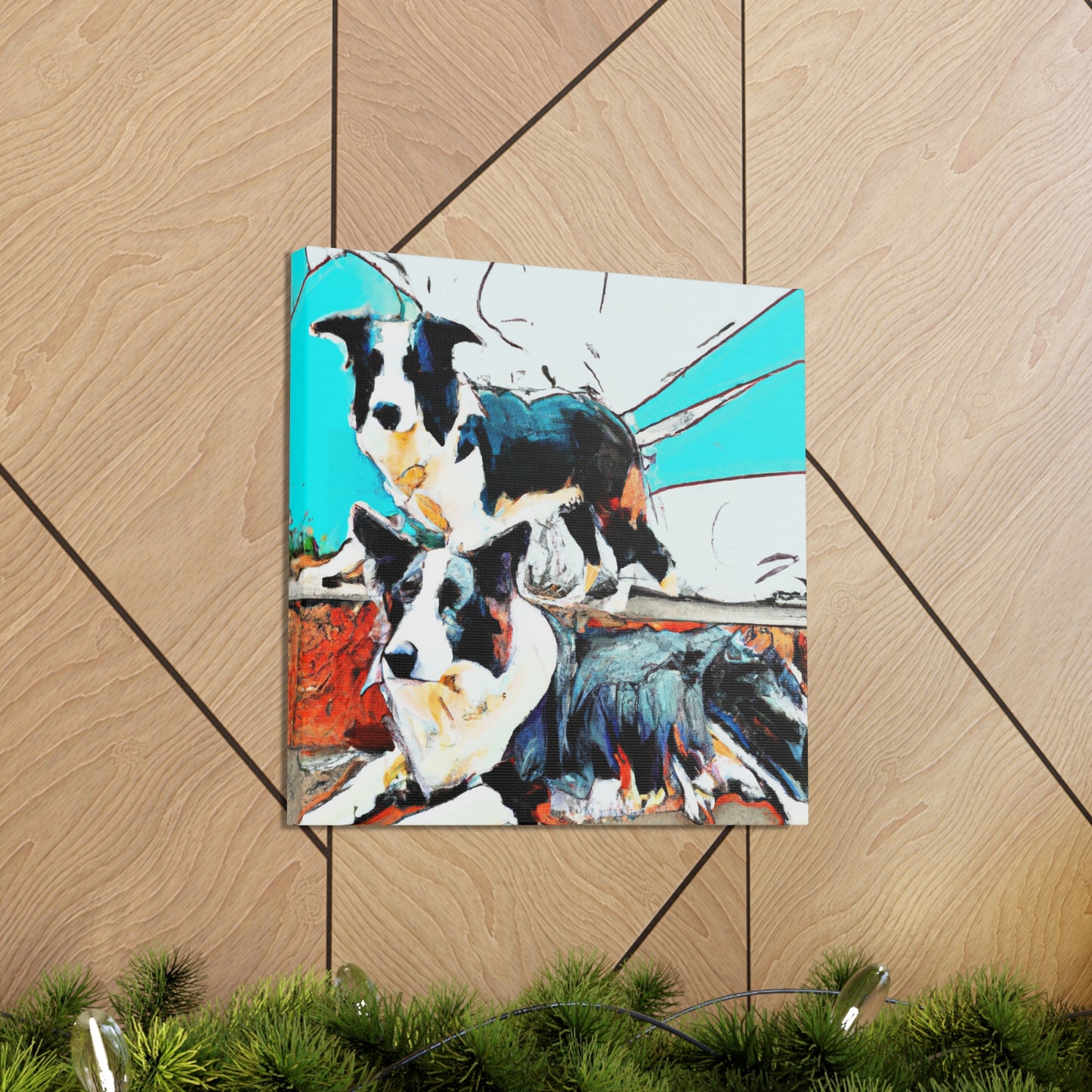 The Perfect Border Collie - Canvas