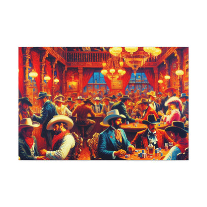 Wild West Disco Dreams - Canvas