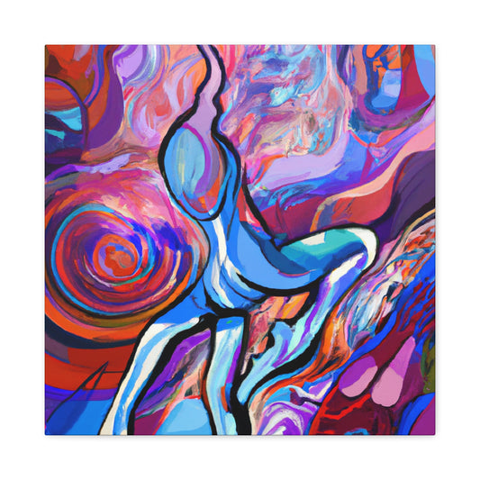 Yoga Expressionism Bliss - Canvas