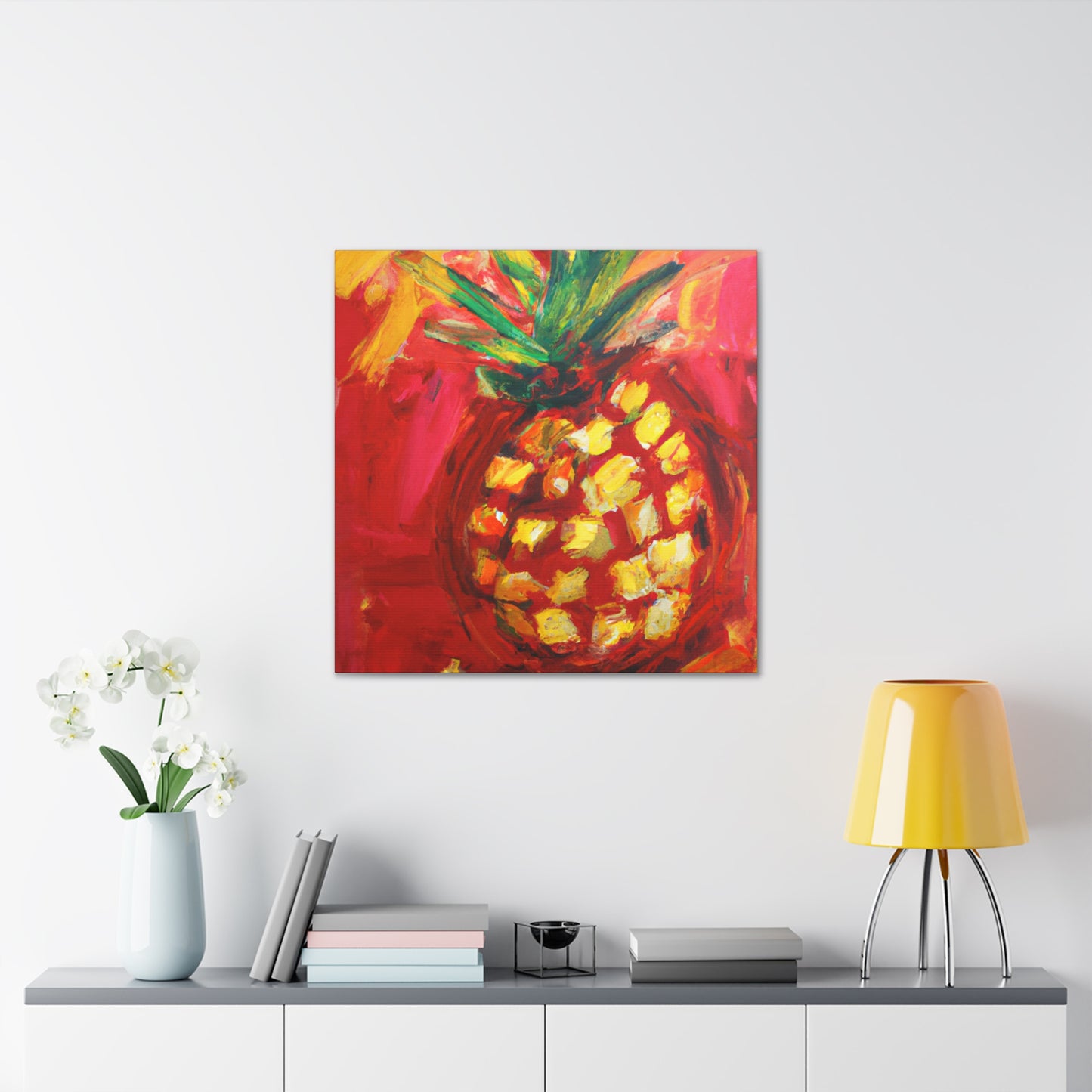 Pineapple Paradise Painting - Canvas