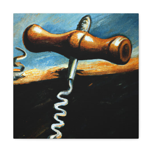 "Corkscrew in Realism" - Canvas