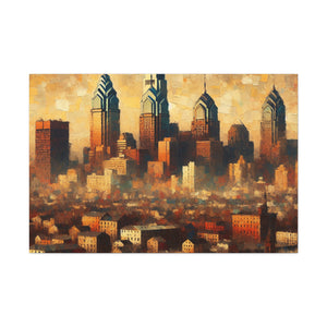 "Pennsylvania's Urban Harmonies" - Canvas