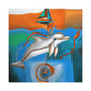 Dolphins in Dreamland - Canvas