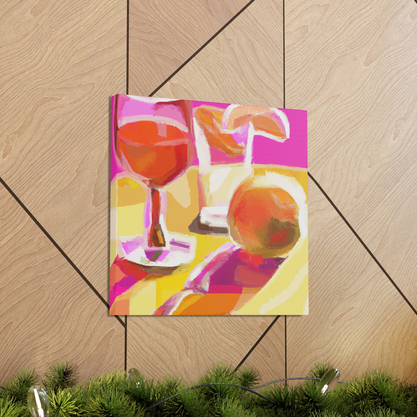 Orange Fauve Ablaze - Canvas