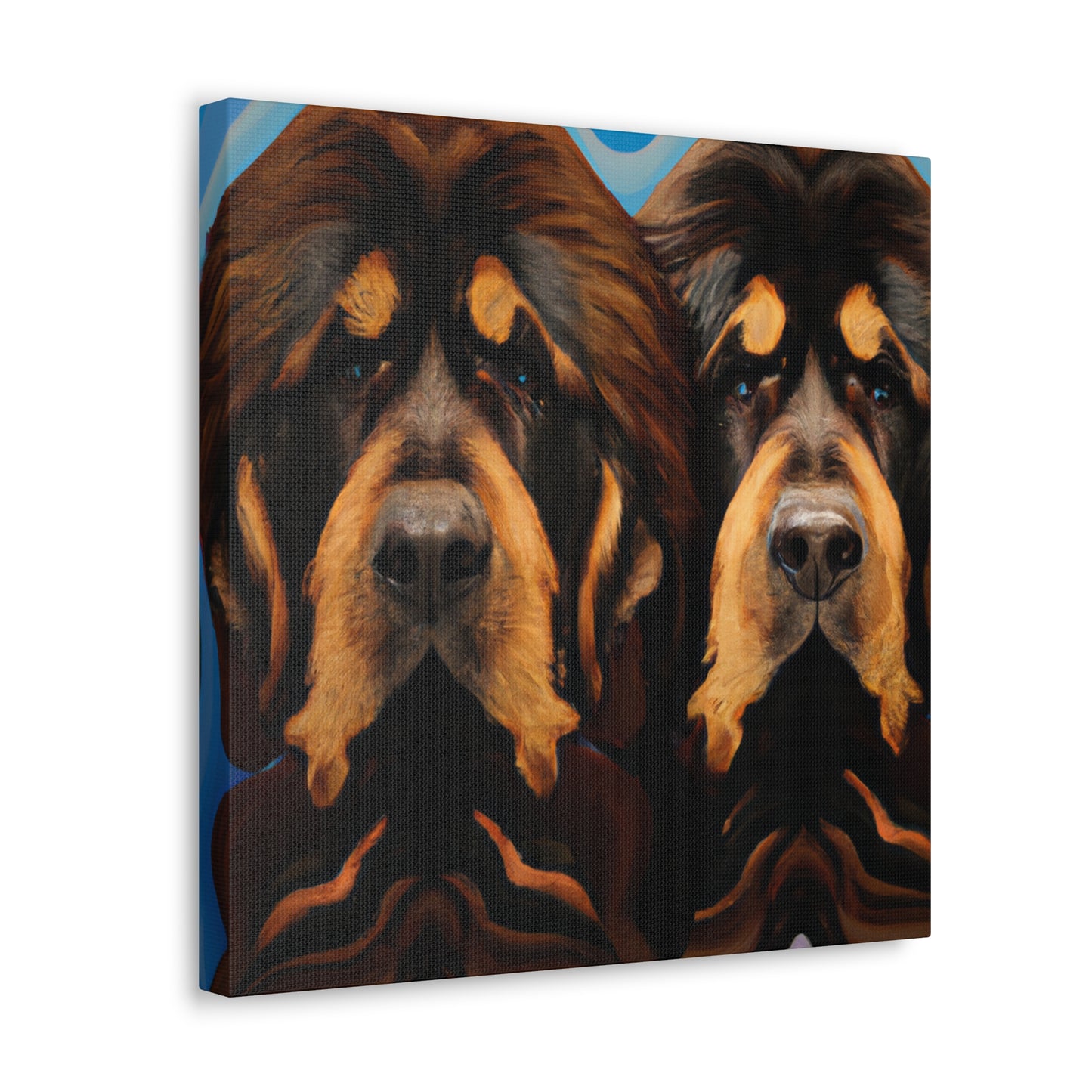 Fearsome Tibetan Mastiff - Canvas