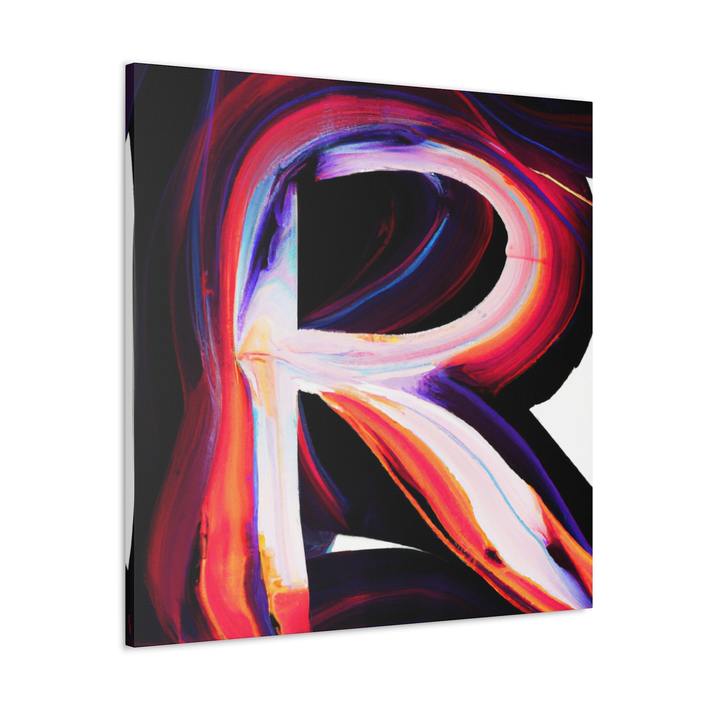 "R Verified Realism" - Canvas